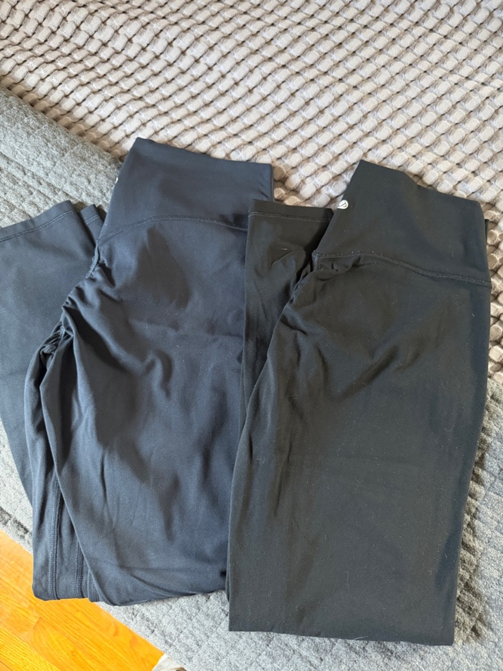 Womens CRZ Yoga Black and Navy Active Performance Pants